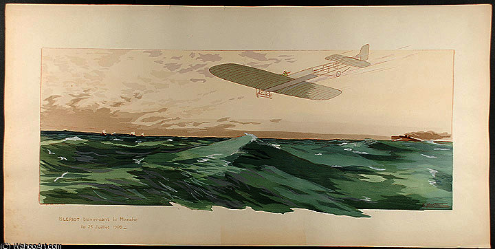 Bleriot Traversant La Manche — Ernest Montaut