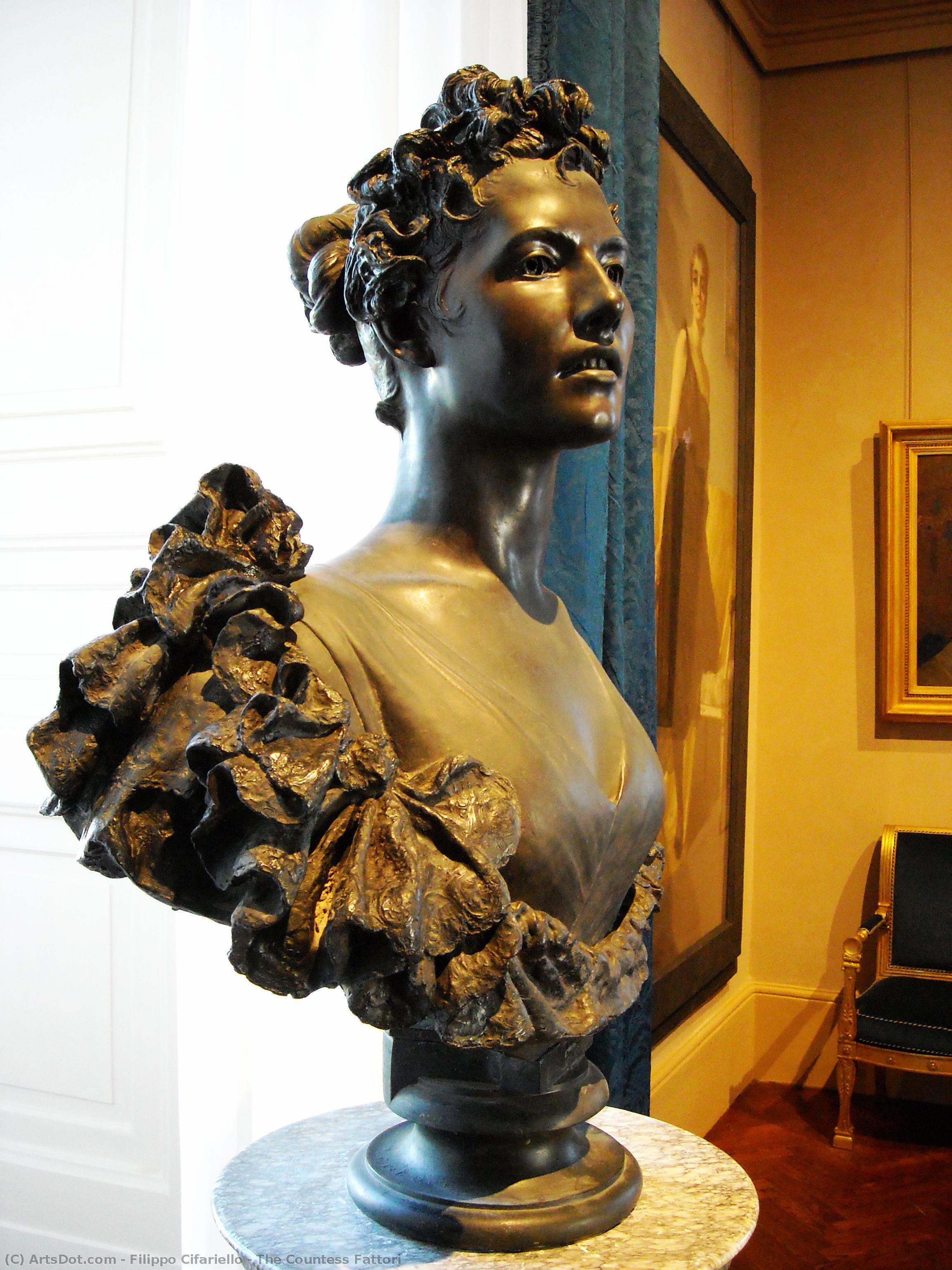 The Countess Fattori — Filippo Antonio Cifariello