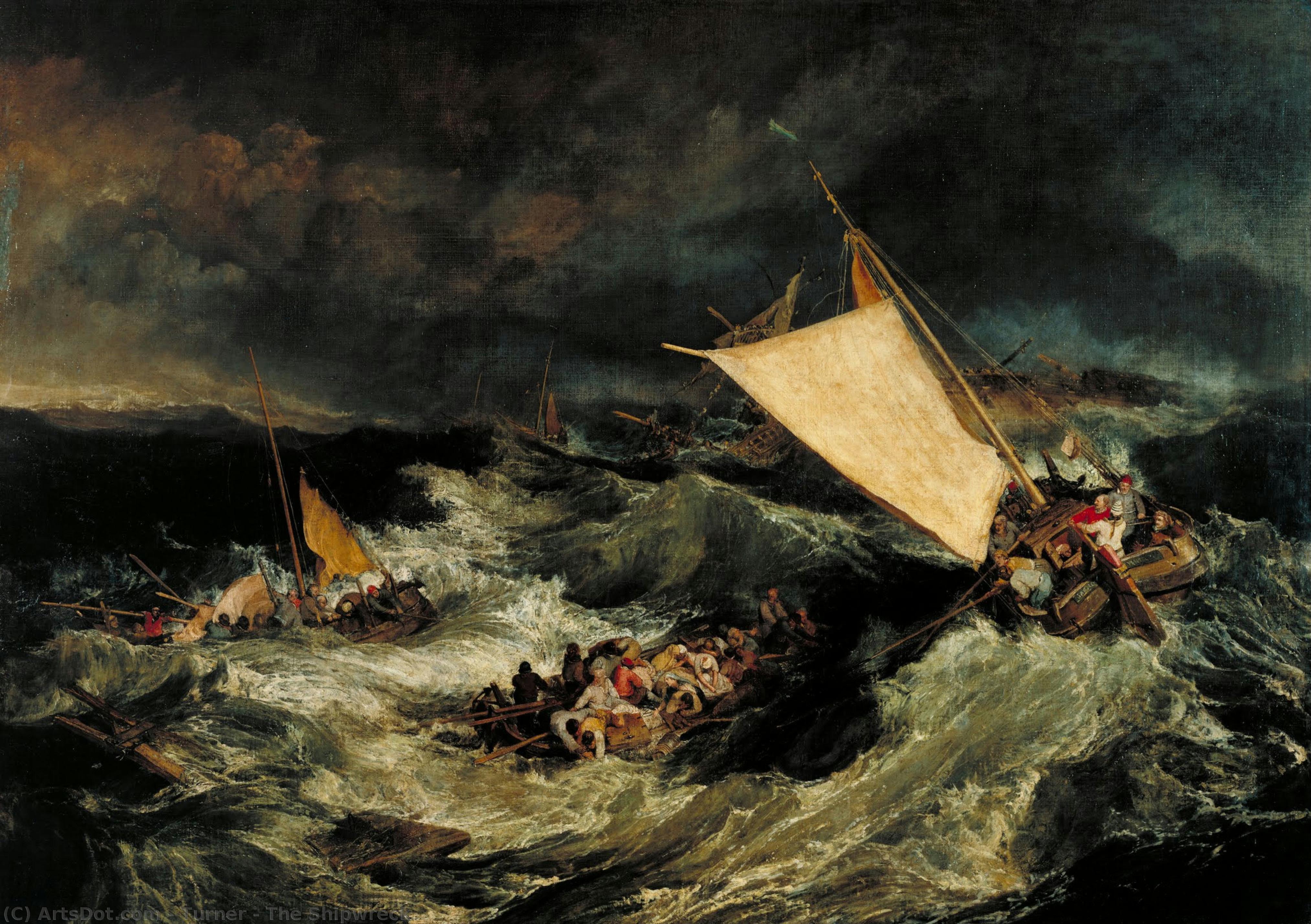 The Shipwreck — Дж. М. В. Турнер