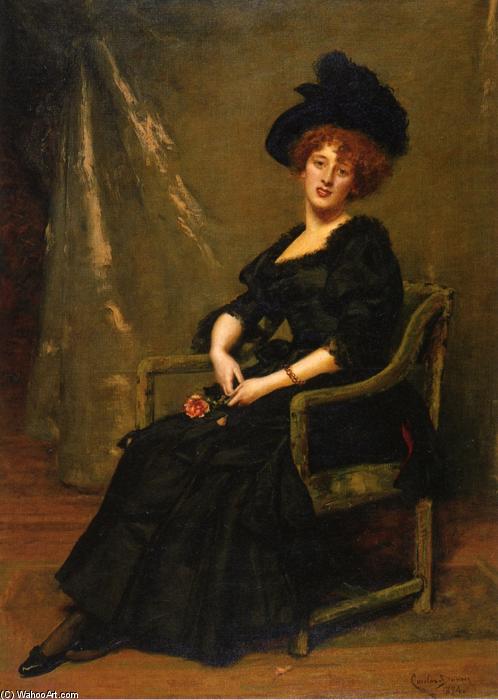 Portrait Of Lucy Lee Robbins — Carolus-duran (charles-auguste-emile Durand)
