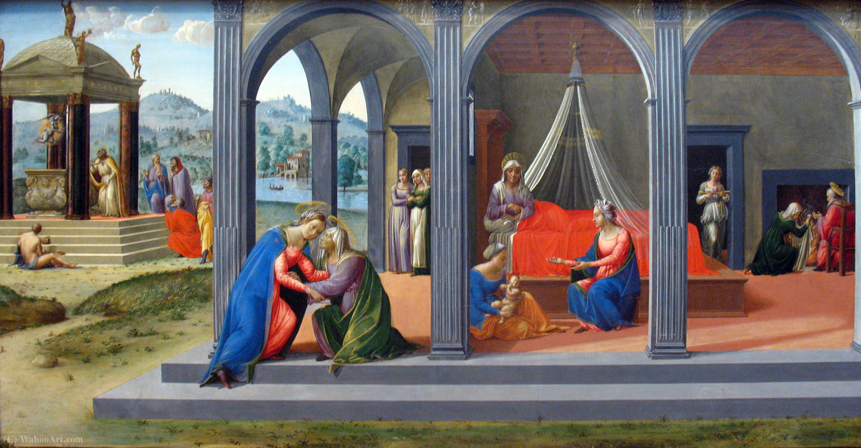 Scenes From The Life Of Saint John The Baptist — Francesco Granacci