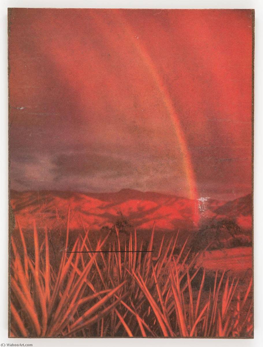 Untitled (rainbow Over Plains And Mountains With Yucca Plants) — Joseph Cornell
