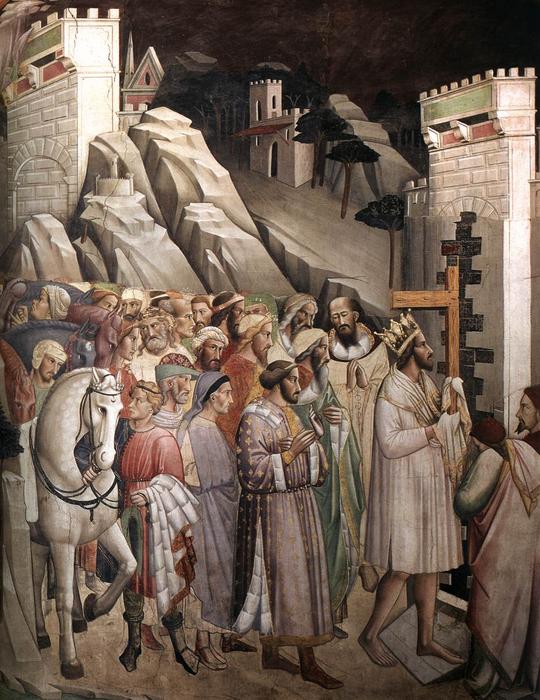 The Triumph Of The Cross (detail) — Agnolo Gaddi