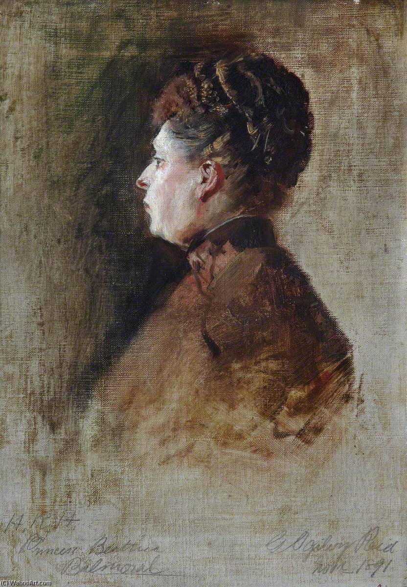Sketch Of Hrh Princess Beatrice Of Battenberg (1857–1944) — George Ogilvy Reid