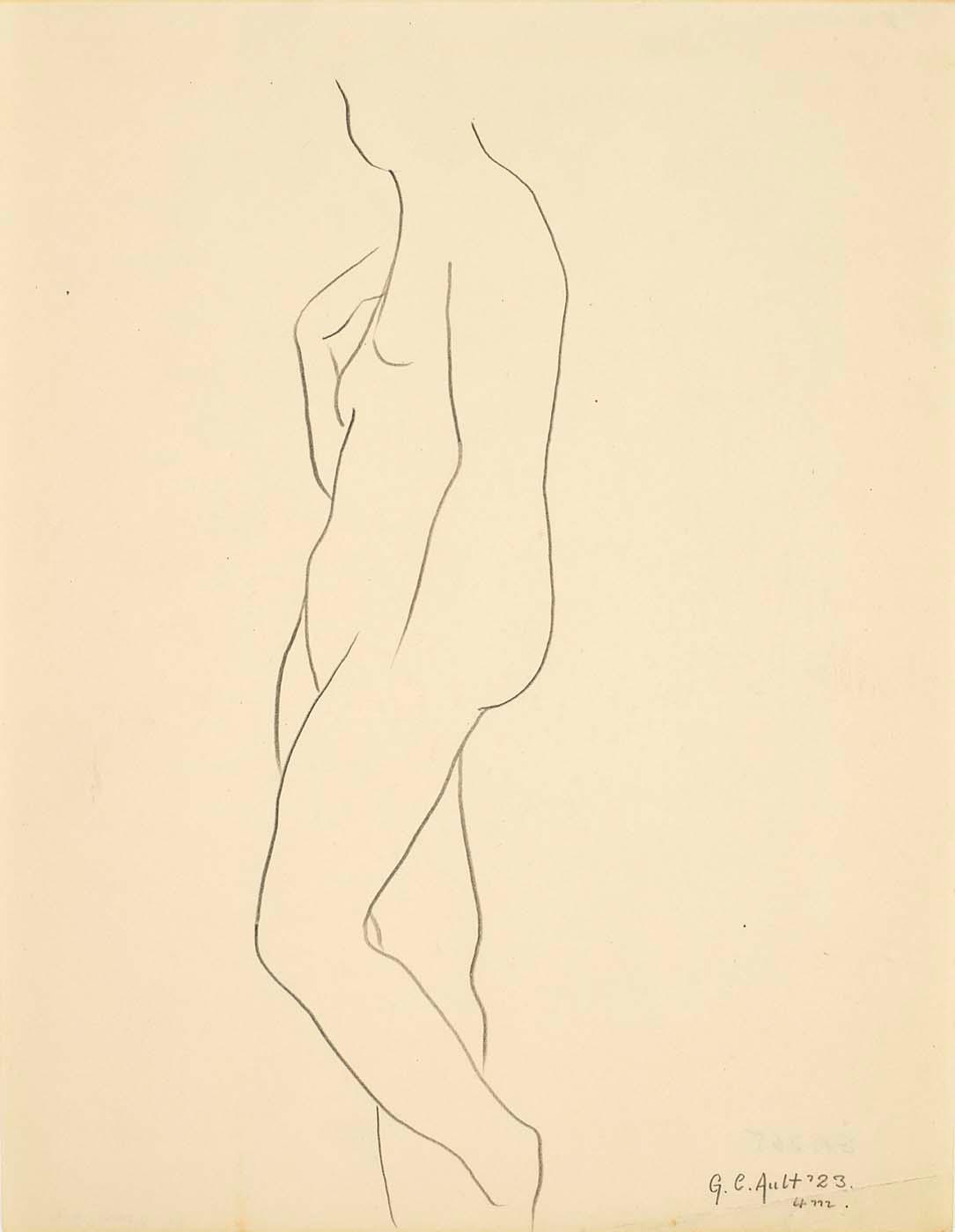 Untitled (standing Female Figure) — George Copeland Ault