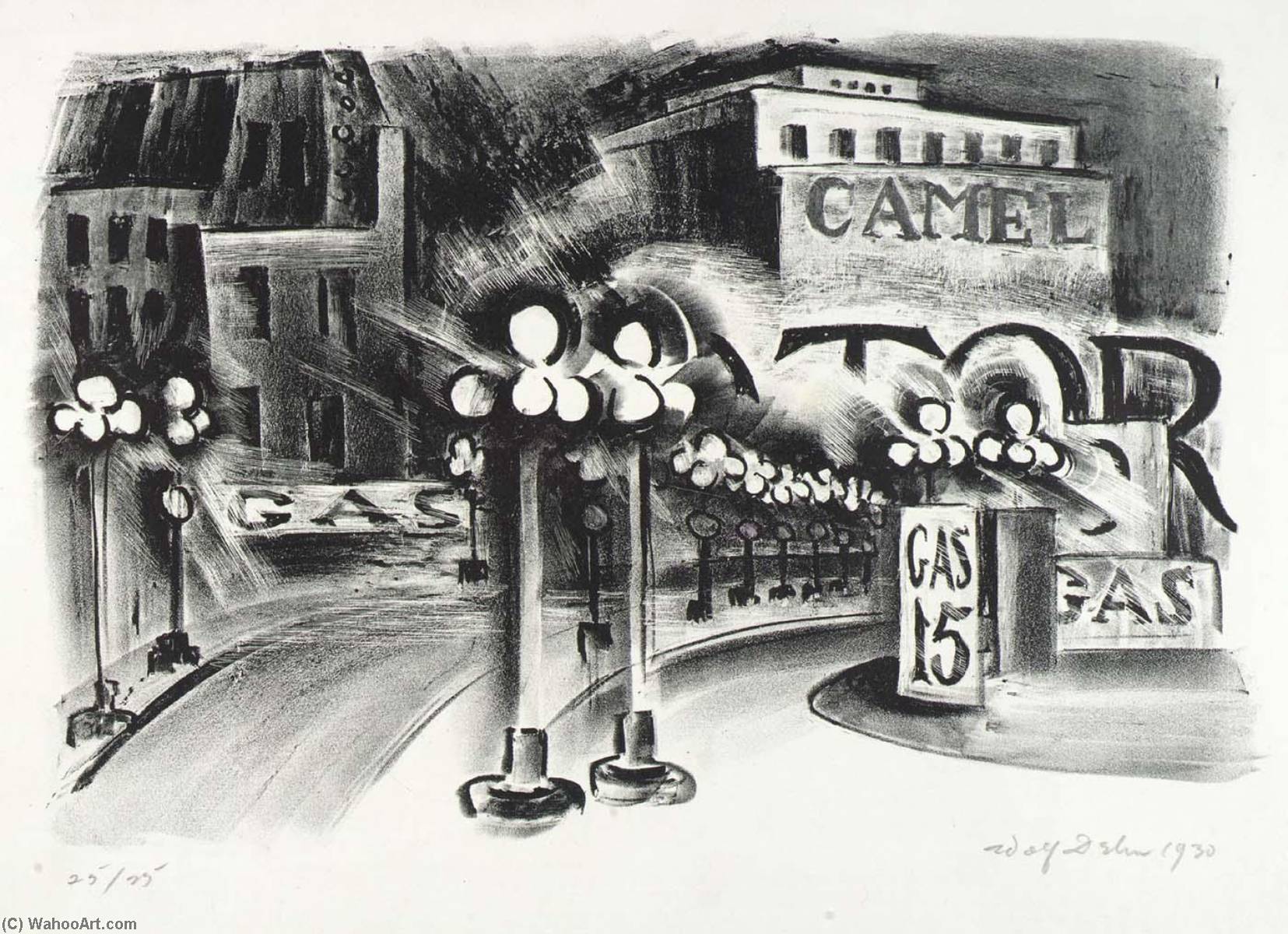 Filling Station — Adolf Dehn