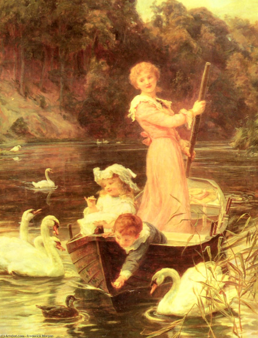 A Day On The River — Frederick Morgan