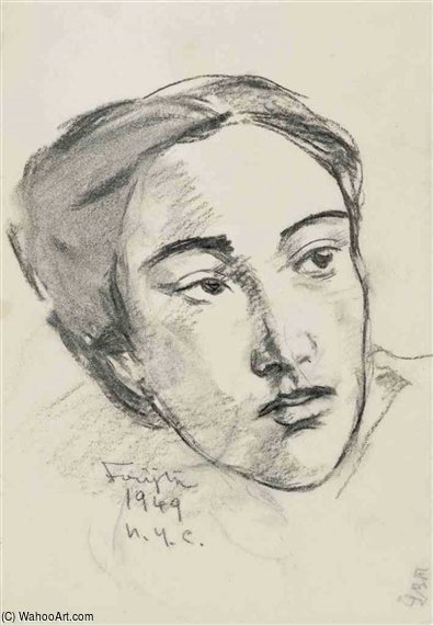Portrait De Kimiyo — Léonard Tsuguharu Foujita