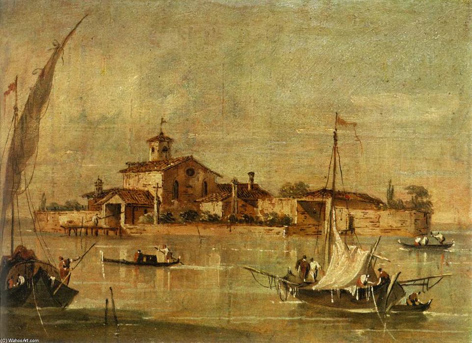 Landscape In The Environs Of Venice — Giacomo Guardi
