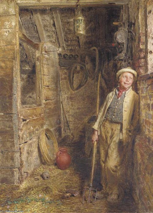 The Eavesdropper — William Henry Hunt