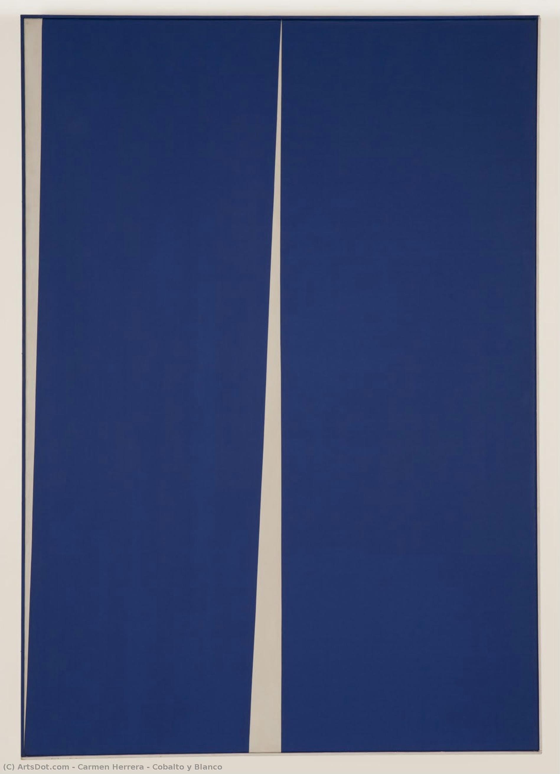 Cobalto Y Blanco — Carmen Herrera