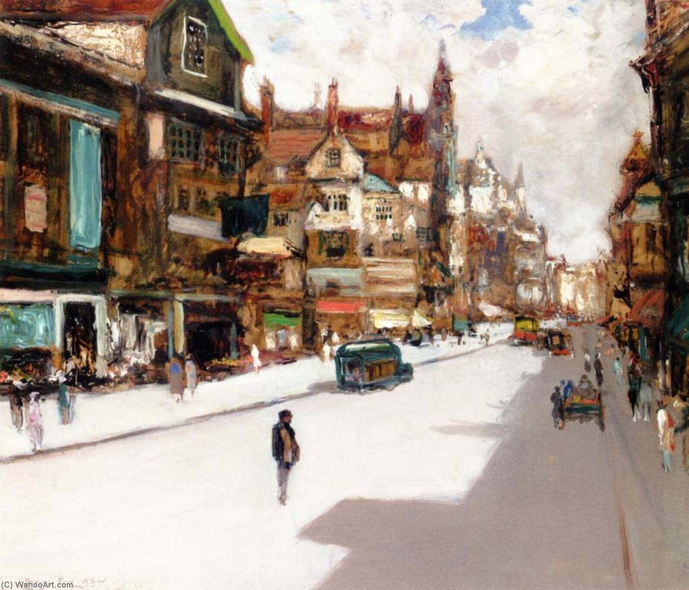 John Knox's House, Royal Mile, Edinburgh — James Kay