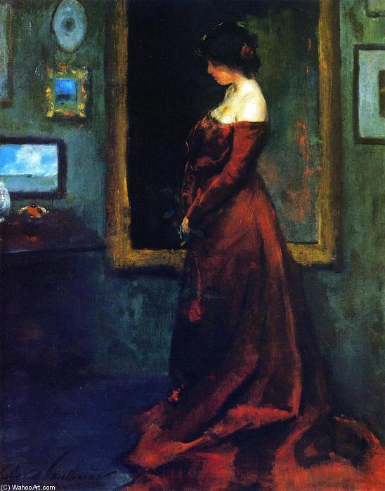 The Red Gown — Charles Webster Hawthorne