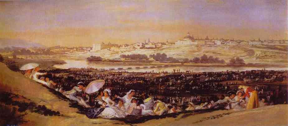 The Medow Of San Isido On The Feast Day — Francisco José De Goya Y Lucientes