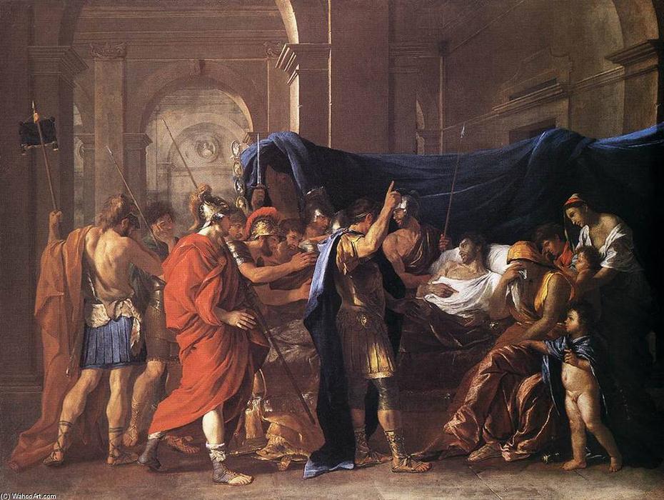 The Death Of Germanicus — ニコラ・プーサン