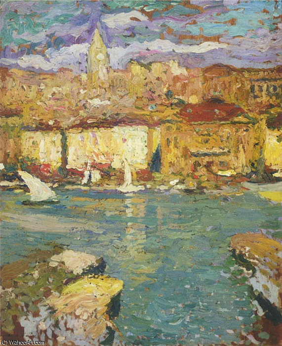 Port De Marseille — Henri Jean Guillaume Martin