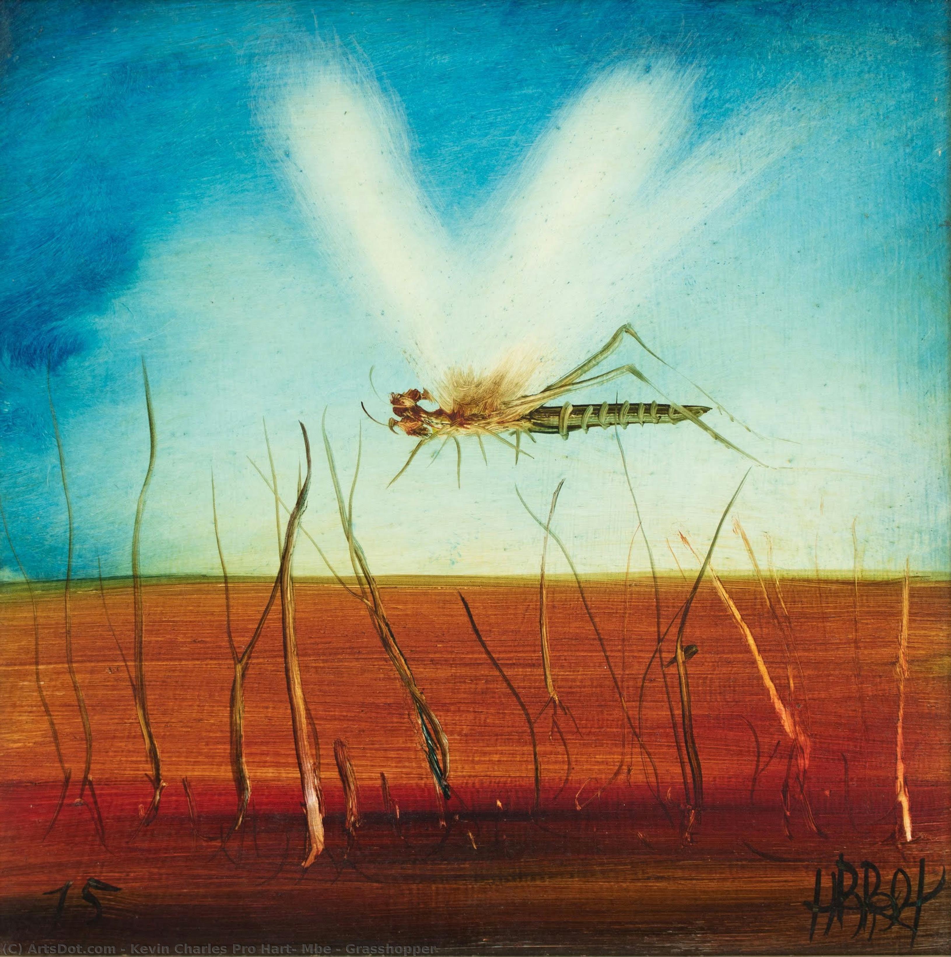 Grasshopper — Kevin Charles Pro Hart, Mbe