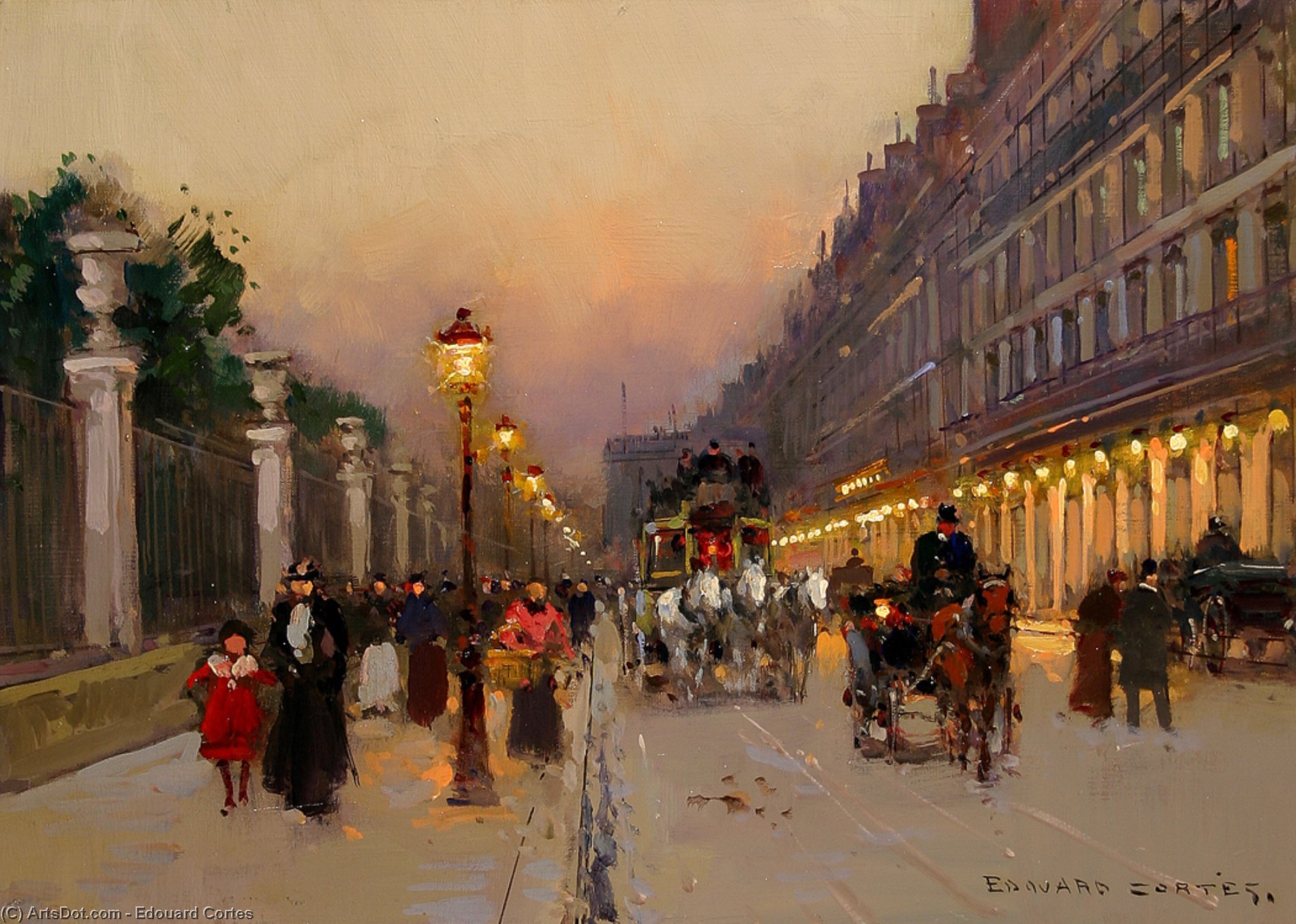 Rue De Rivoli — Edouard Cortès
