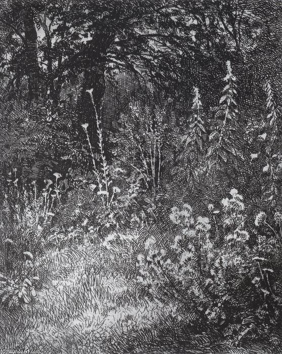 Forest Flowers — Ivan Ivanovich Shishkin