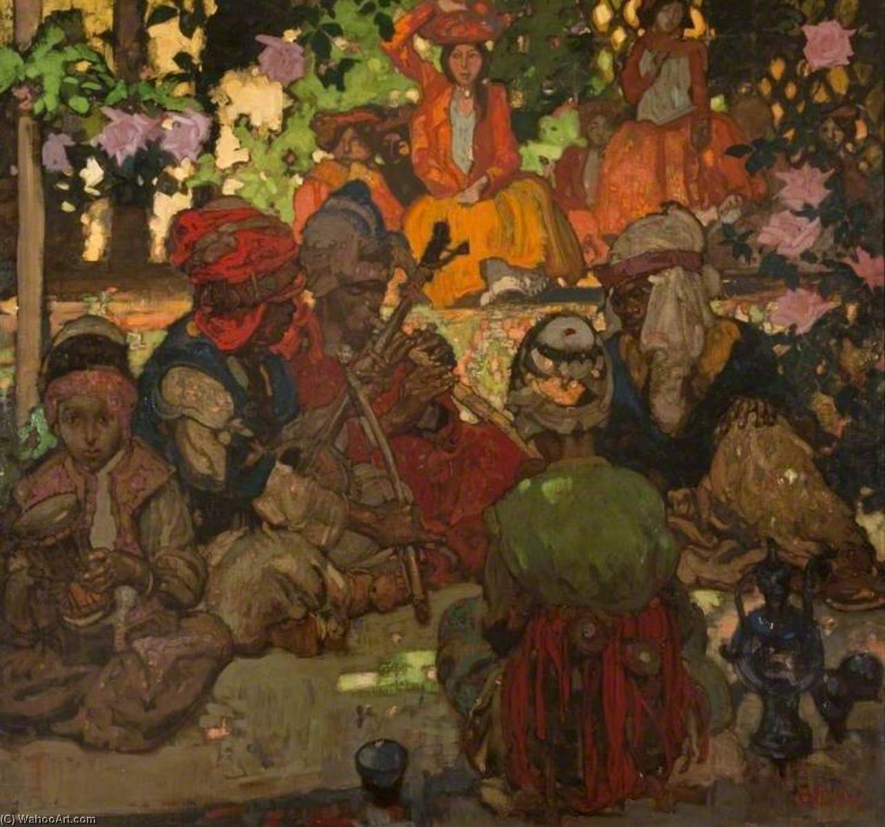 Arab Musicians — Frank Brangwyn