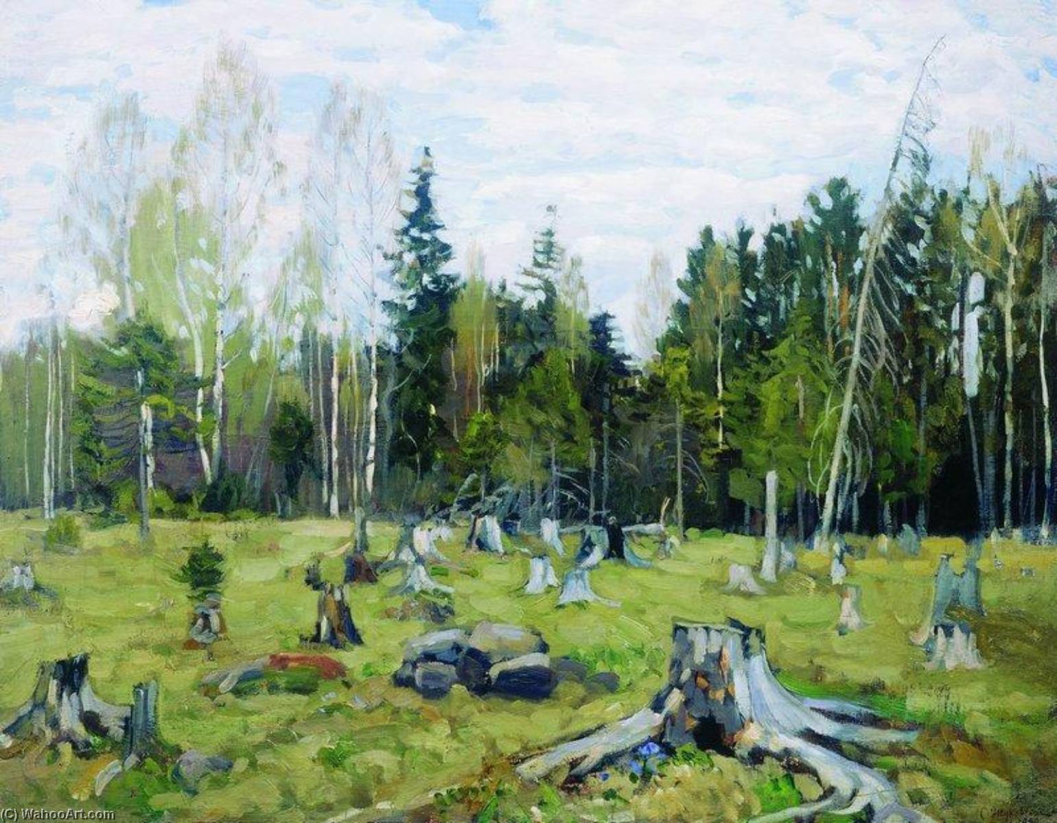 Forest Clearing — Stanislav Zhukovsky