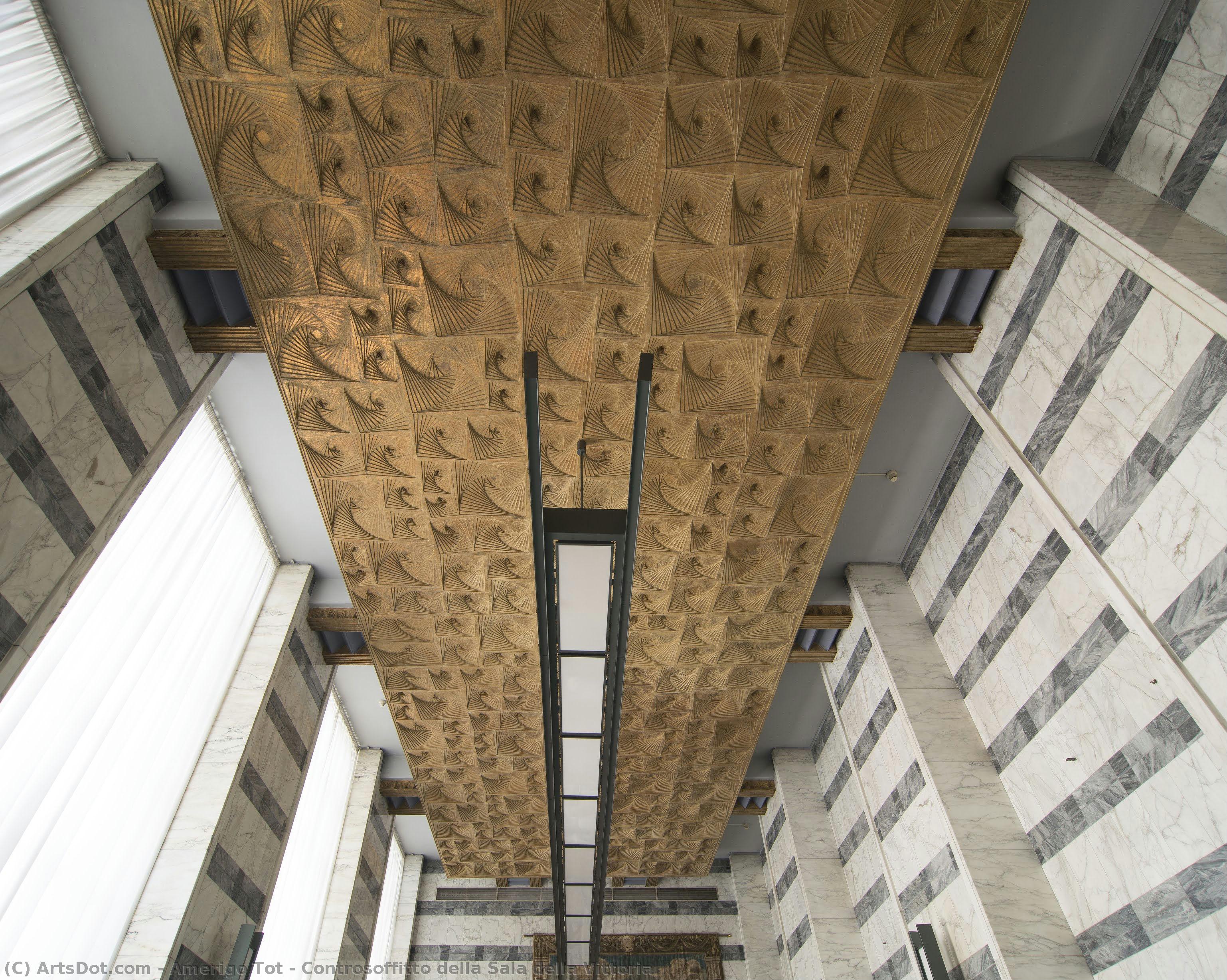 Controsoffitto Della Sala Della Vittoria — Amerigo Tot
