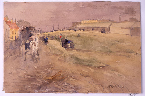 Suburban Landscape — Jean-françois Raffaelli