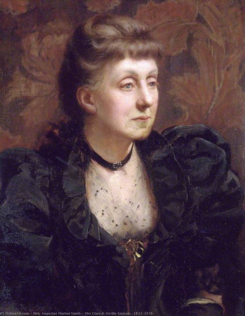 Mrs Clara D'orville Gorham (1833–1920) — Hely Augustus Morton Smith