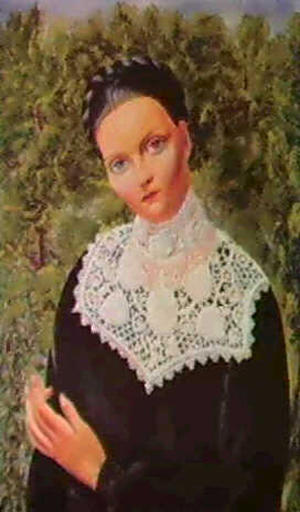 Portrait Of Madeleine Sologne — Moïse Kisling