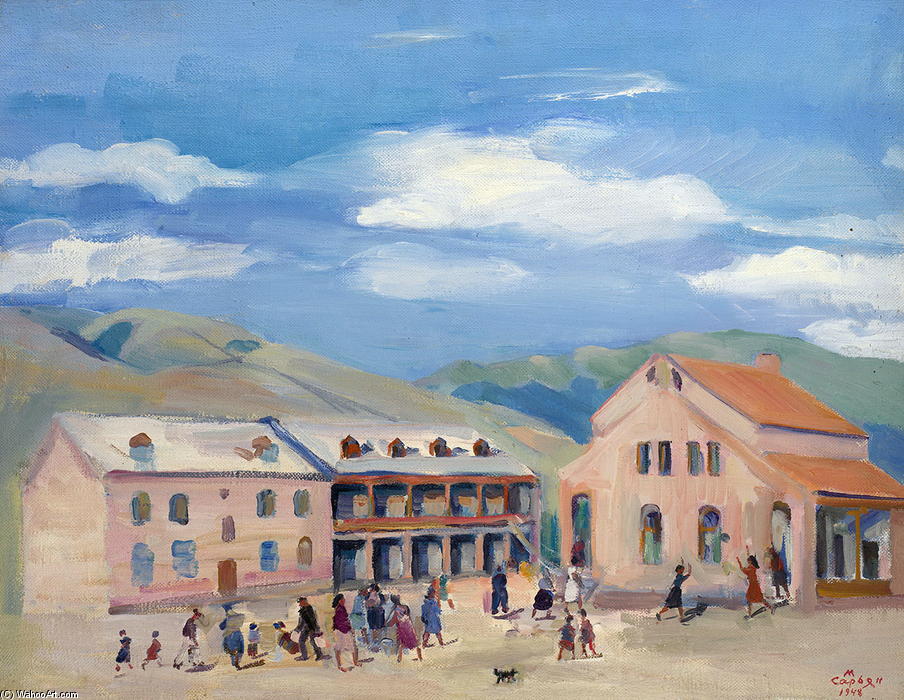 Kirovakan Village — Martiros Sarian