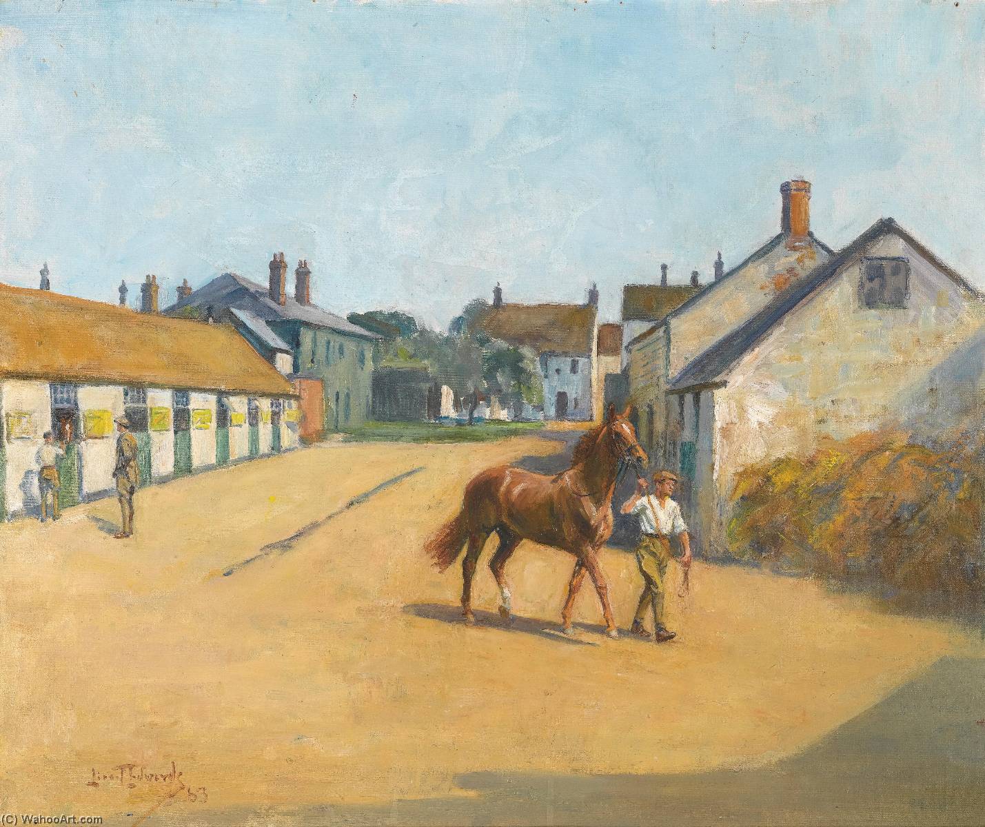 The Stable Yard, Lambourn — Lionel Dalhousie Robertson Edwards
