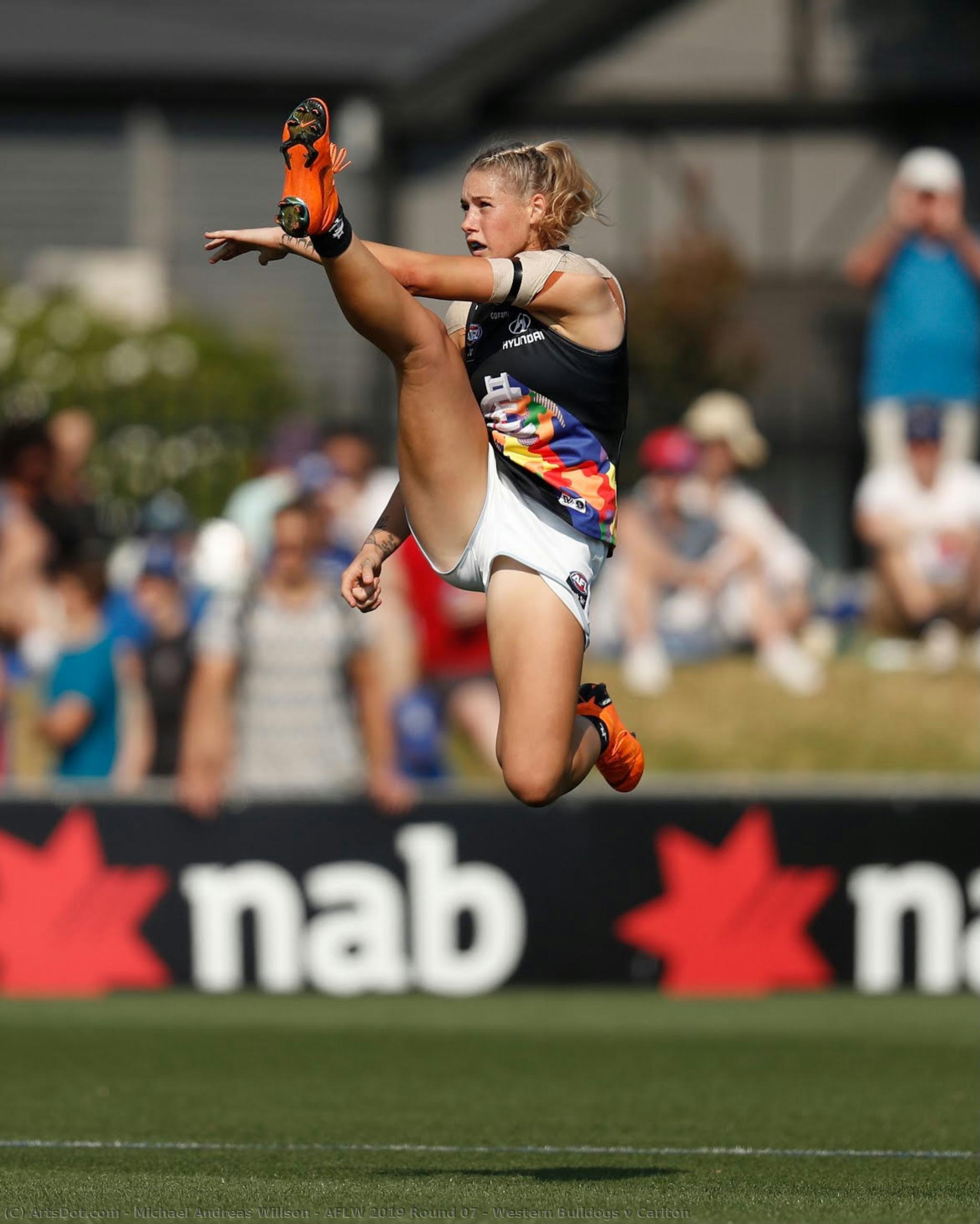 Aflw 2019 Round 07 - Western Bulldogs V Carlton — Mikael Andreas Vilson