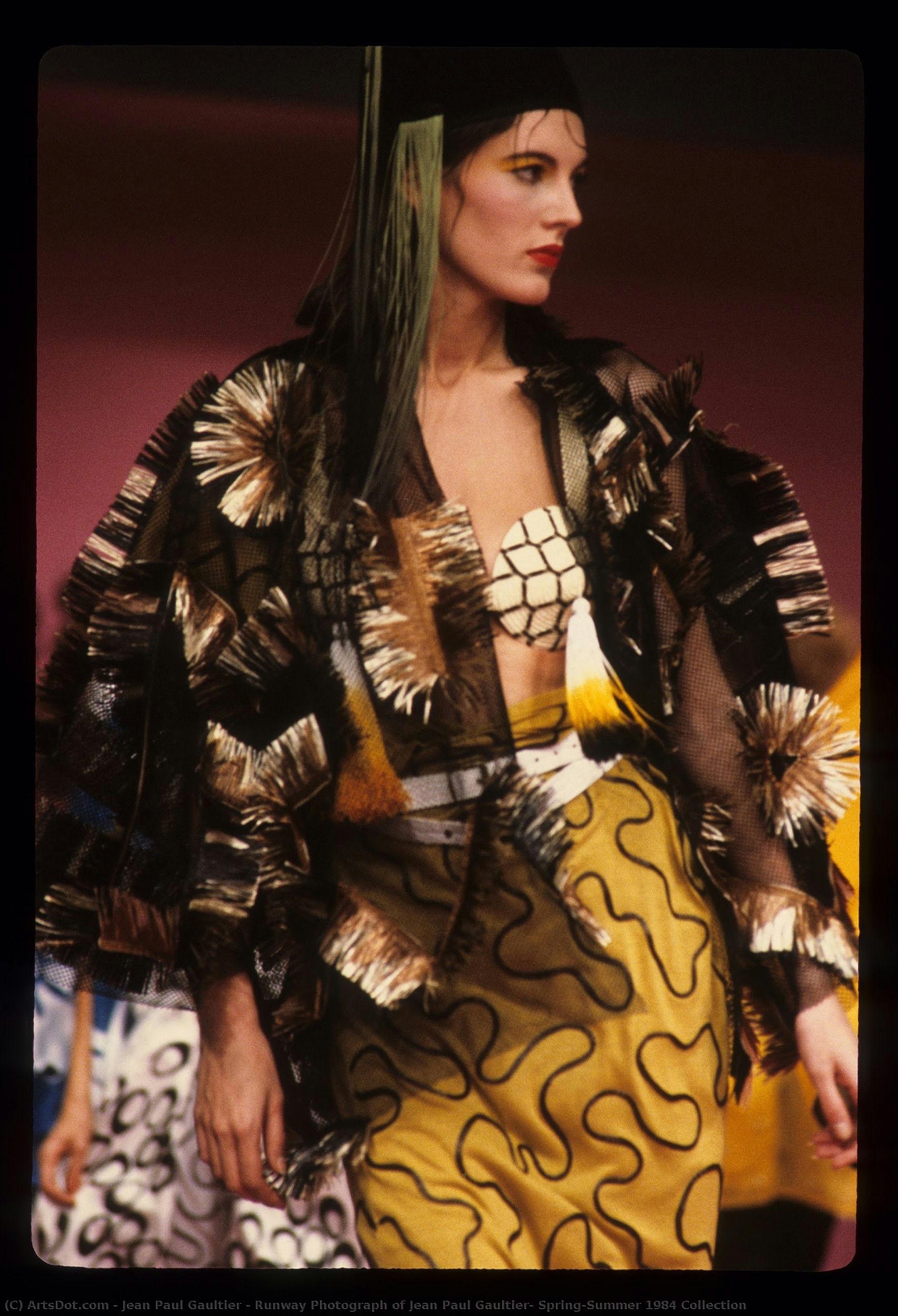 Runway Photograph Of Jean Paul Gaultier, Spring/summer 1984 Collection — Jean Paul Gaultier