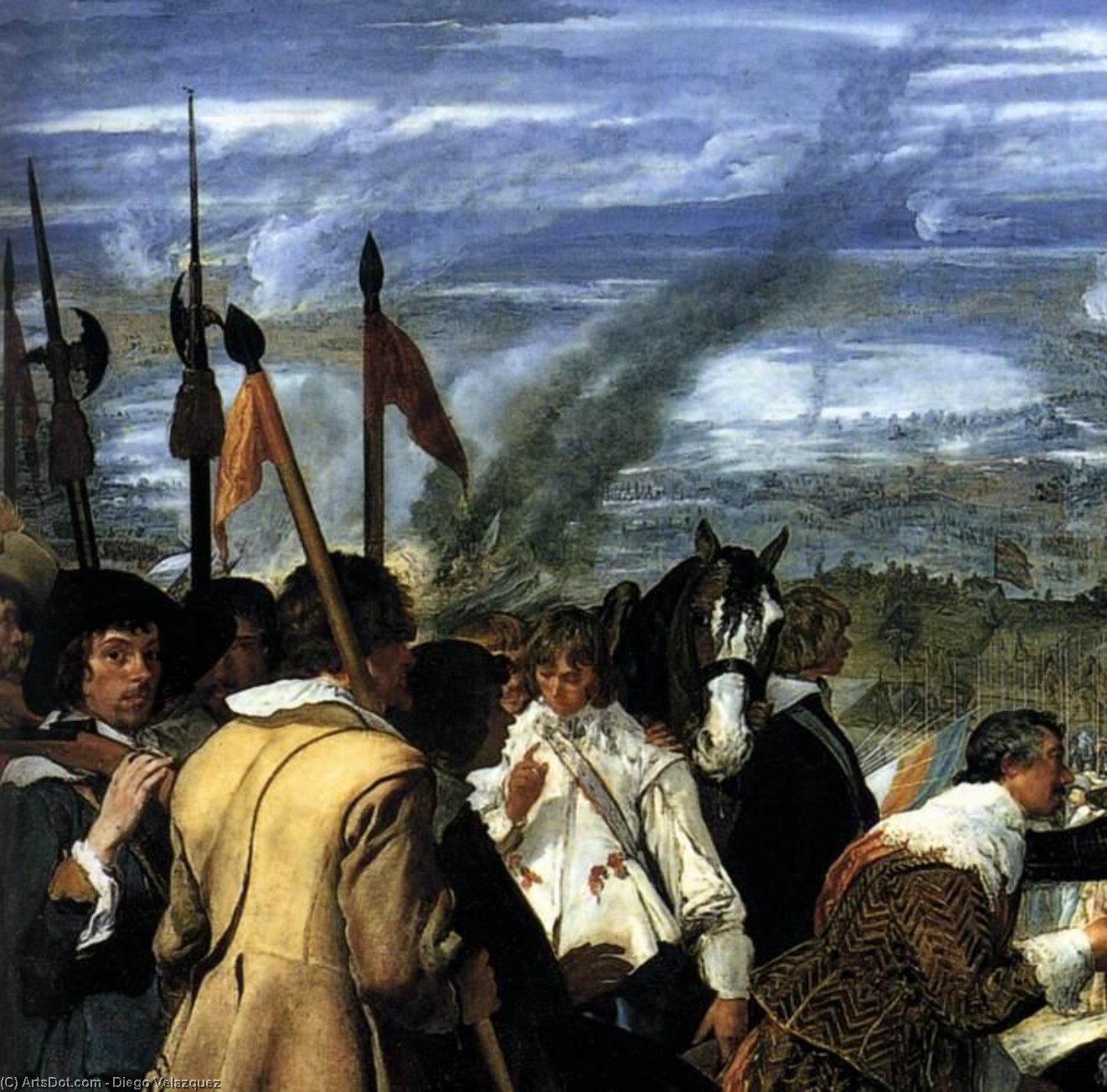 La Rendición De Breda (detalle) — Diego Rodríguez De Silva Y Velázquez