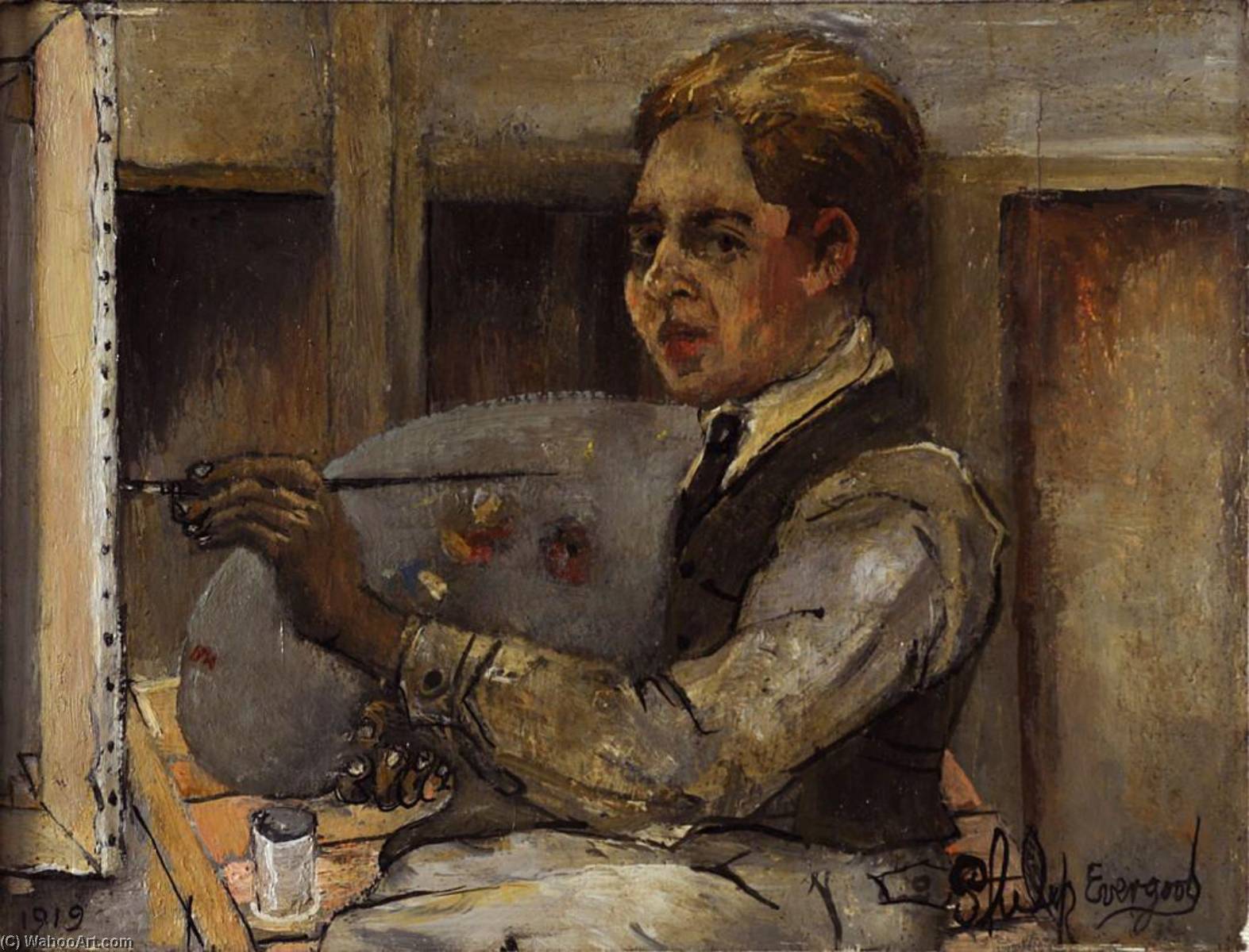 Self Portrait — Philip Evergood