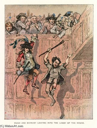 Barnaby Rudge. — Hablot Knight Browne