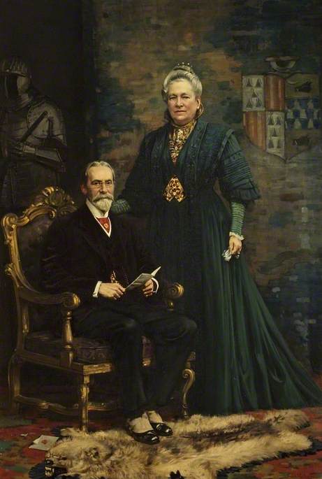 Sir Merton Russell Cotes (1835–1921), And Lady Annie Russell Cotes (1835–1920) — Frank Richards