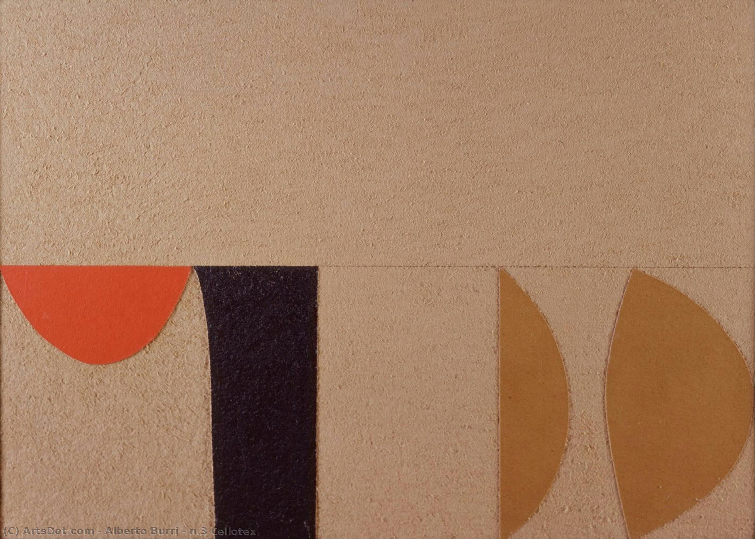 N.3 Cellotex — Alberto Burri