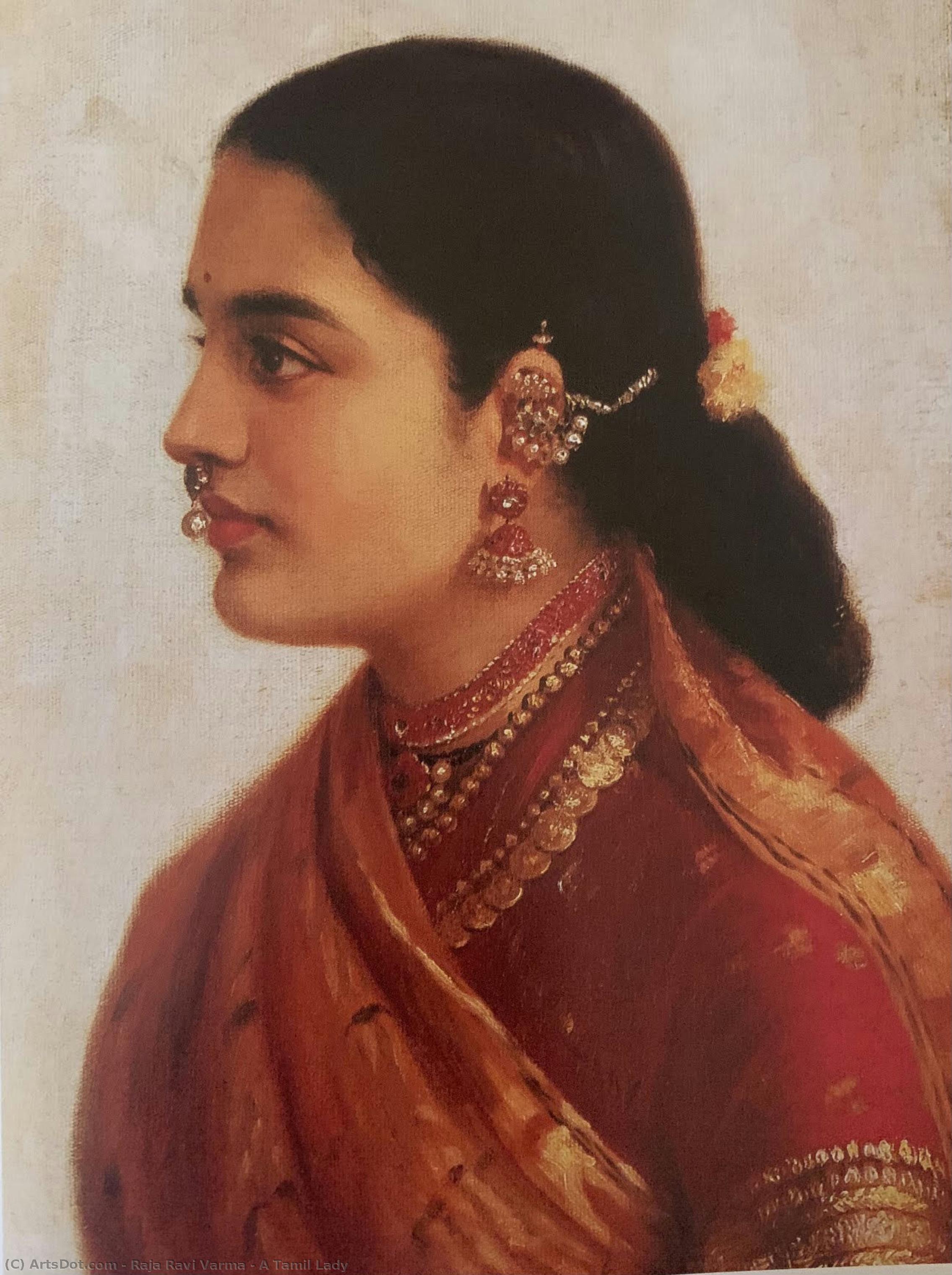 A Tamil Lady — Раджа Рави Варма