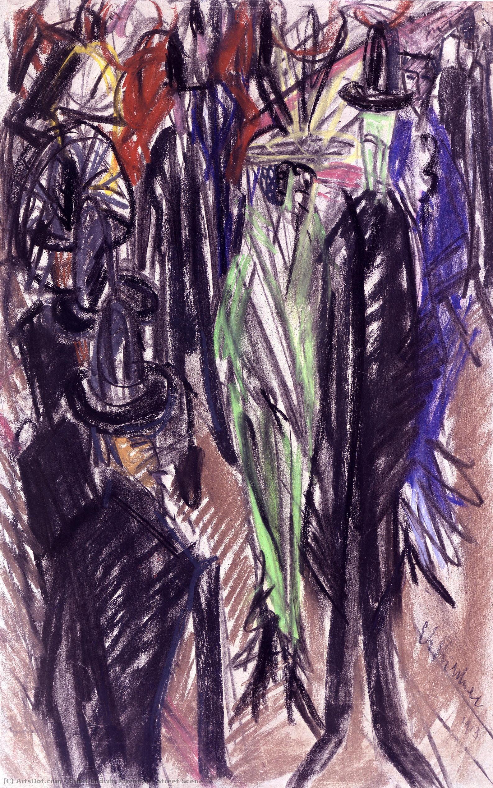Street Scene — Кирхнер