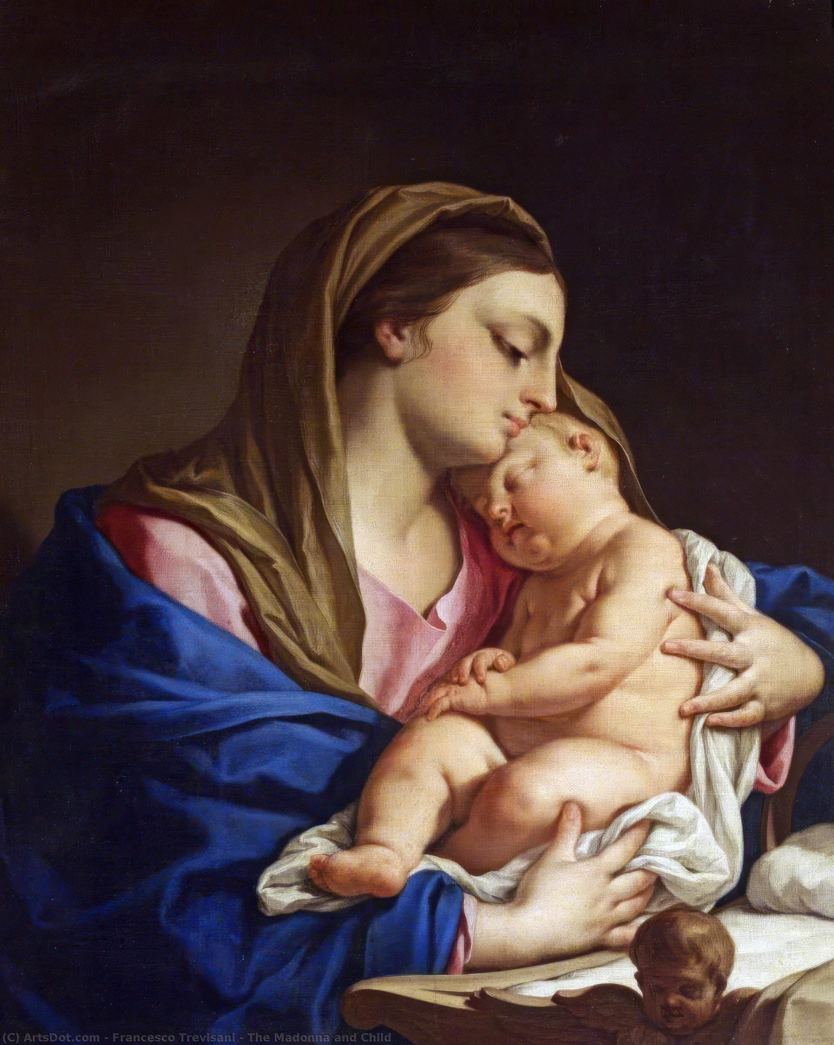 The Madonna And Child — Francesco Trevisani
