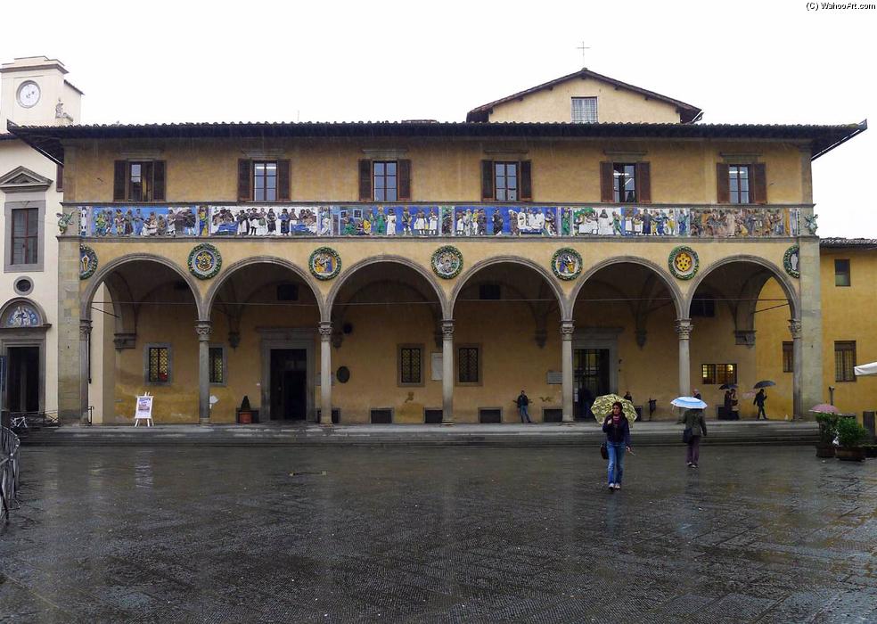 Façade With Loggia — Santi Buglioni (santi Di Michele)
