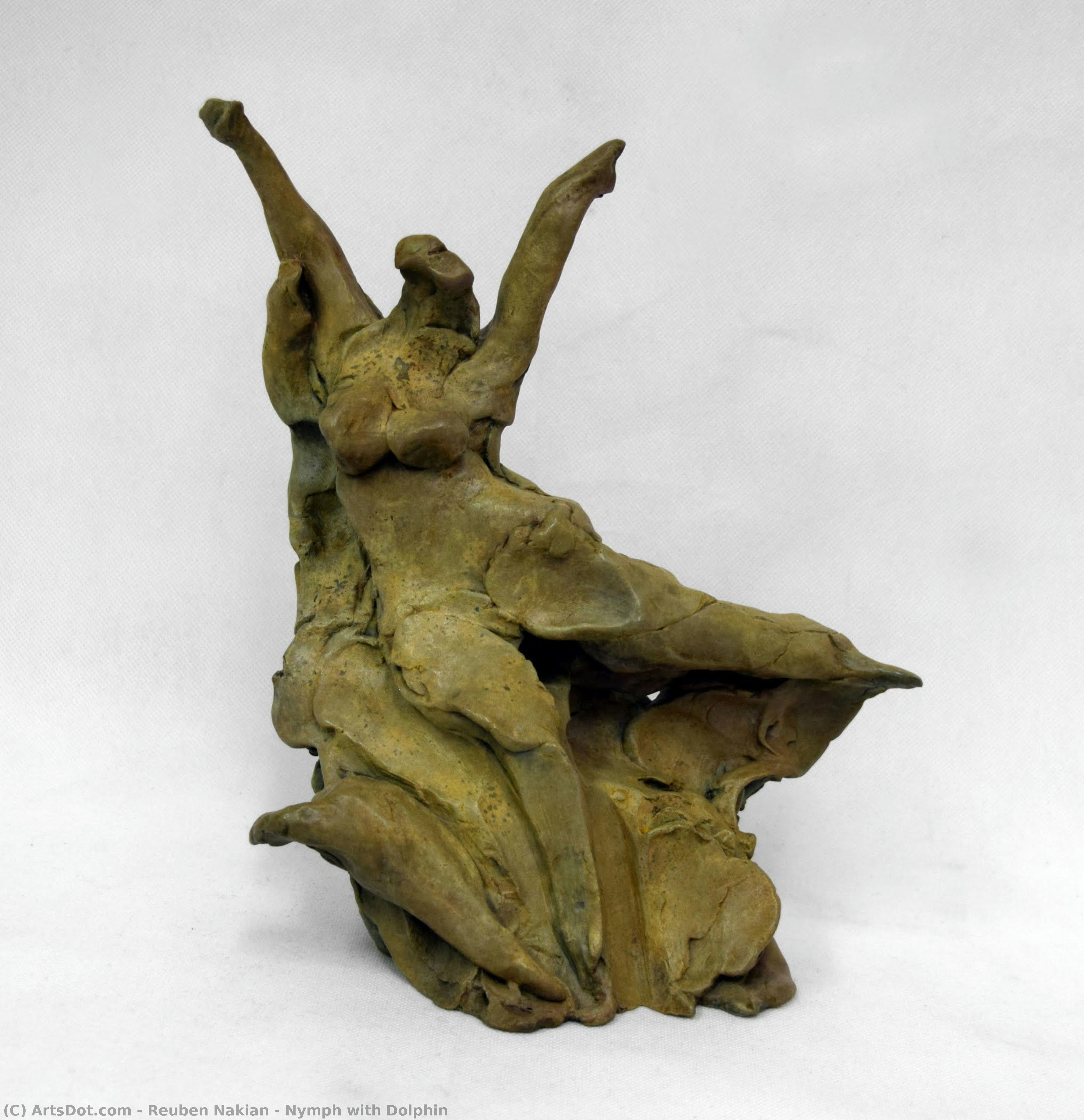 Nymph With Dolphin — Reuben Nakian