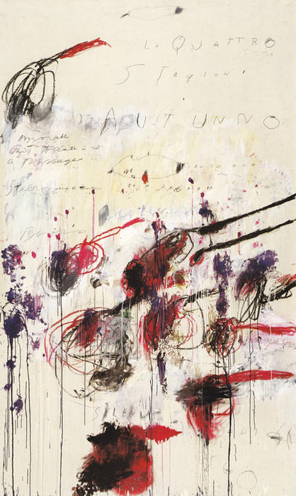 Four Seasons, Autumn Part Iii — Cy Twombly