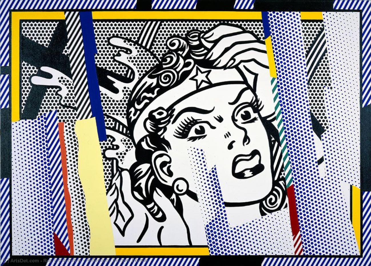 Reflections Wonder Woman — Рой Лихтенштейн