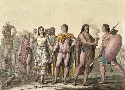 Costumes Of The Mexicans — Gallo Gallina