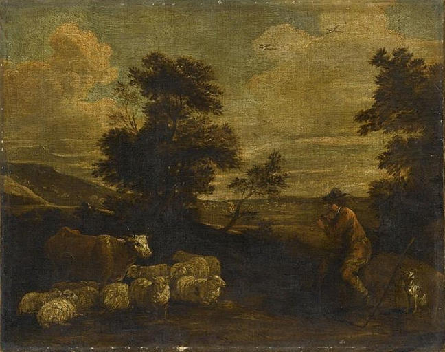 Le Troupeau — David Teniers Ii Le Jeune