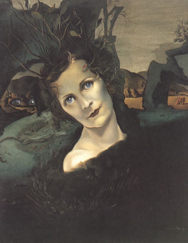 Lady Louis Mountbatten, 1940 — Salvador Dalí