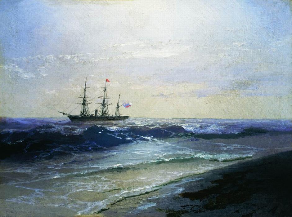 Sea. Sunny Day — Ivan Konstantinovich Aivazovsky