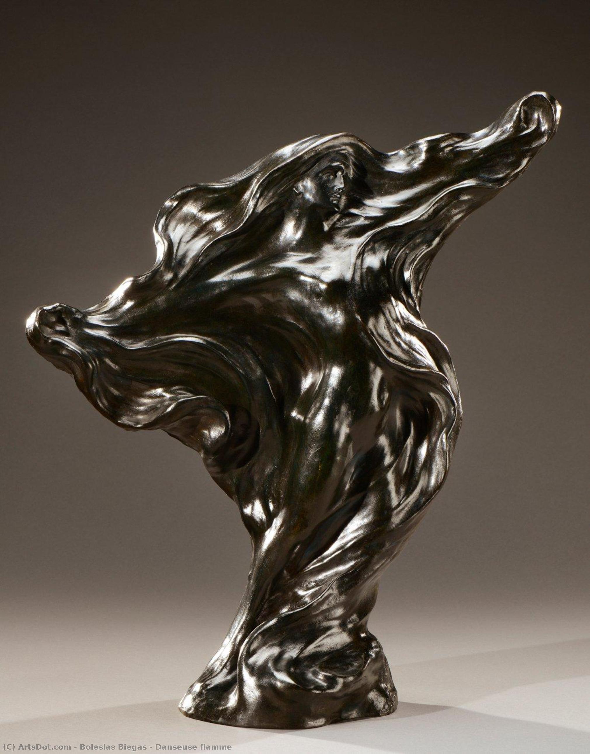 Danseuse Flamme — Boleslas Biegas